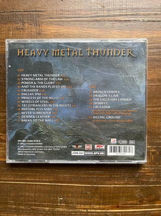 Saxon Heavy Metal Thunder Ed. Especial 2CD