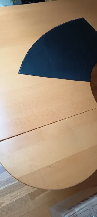 Mesa de oficina Galant altura regulable