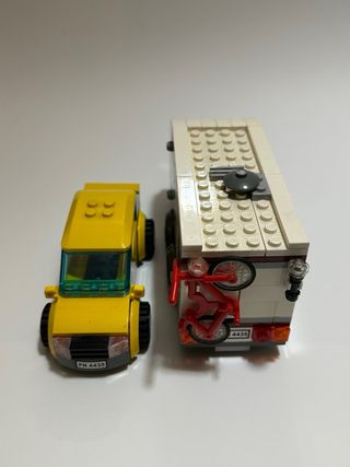 Lego City 4435 Coche Caravana, Caja Instrucciones