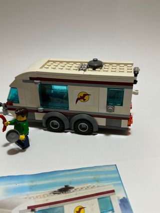 Lego City 4435 Coche Caravana, Caja Instrucciones