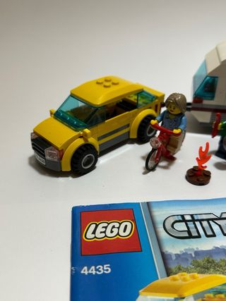 Lego City 4435 Coche Caravana, Caja Instrucciones