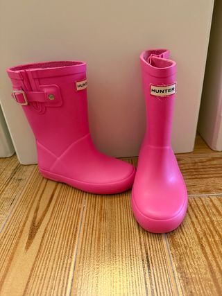 Botas de agua Hunter rosas Talla 27