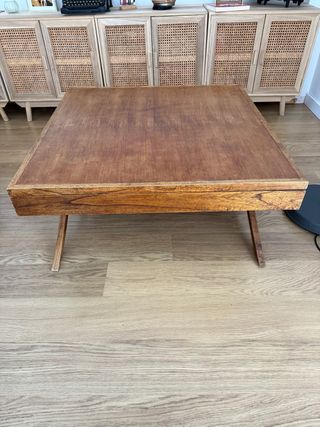 Mesa de centro de madera