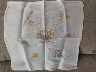 Set di due sciarpe in cotone per donna