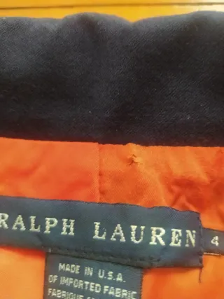 Americana Ralph Lauren Azul Marino