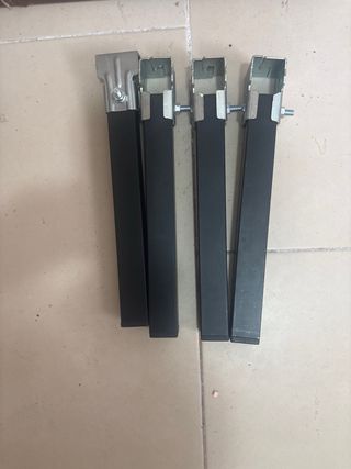 Somier de láminas con patas