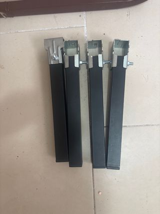 Somier de láminas con patas