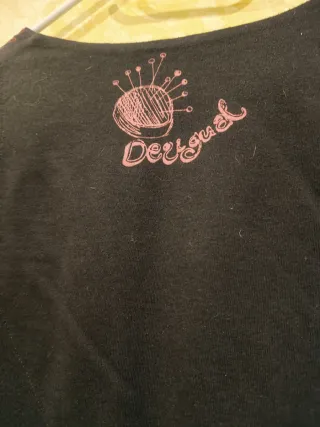 Camisola Desigual Negra y Roja