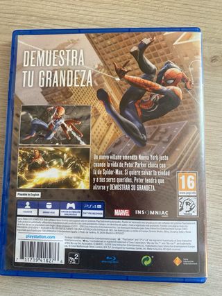 Juego PS4 Spider-Man