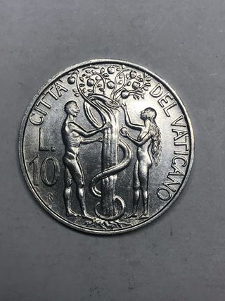 Vaticano-Lote 3 Monedas Juan Pablo II - 10, 50, 10