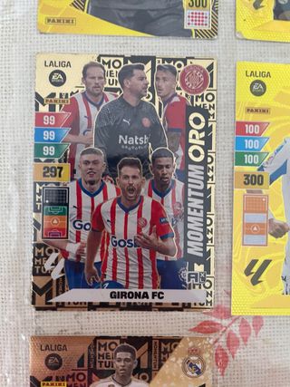 Carta Girona FC Momentum Oro 2023-24 Panini