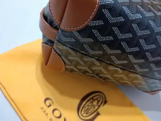 Neceser Goyard Negro y Marrón