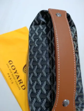 Neceser Goyard Negro y Marrón