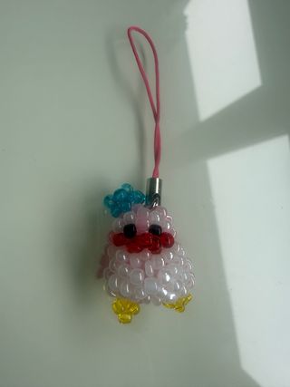 Colgante Pingüino Cuentas