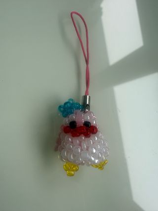 Colgante Pingüino Cuentas