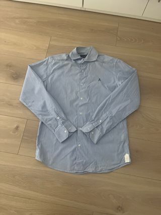 Camisa Scalpers Rayas Azules Talla 39