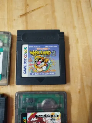 4 Juegos Game Boy Color Mario Wario Tetris