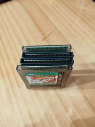 4 Juegos Game Boy Color Mario Wario Tetris
