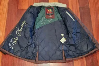 Chaqueta La Martina acolchada marrón