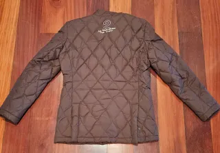 Chaqueta La Martina acolchada marrón