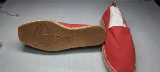 Alpargatas Tejido naranja