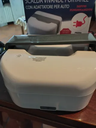 Scaldavivande portatile con adattatore auto