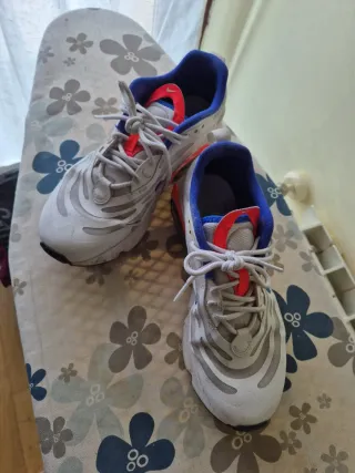 Zapatillas Nike Blancas y Azules