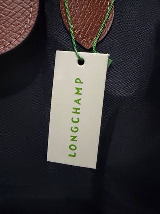 Longchamp Borsa Nera Pelle Marrone