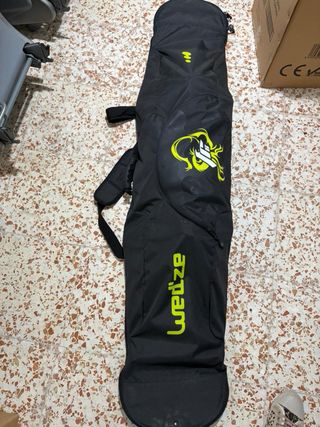 Tabla Snowboard con Fijaciones Burton y funda