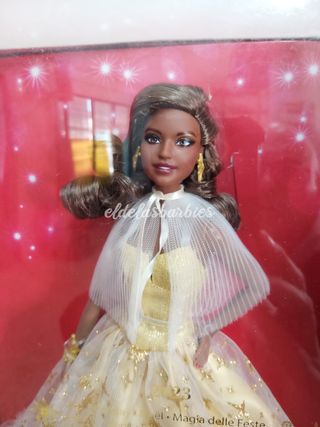 Barbie Collector Barbie Holiday 2023 afroamericana