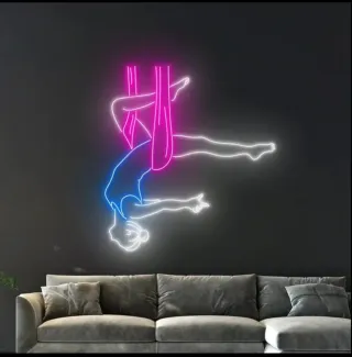 Lampada Neon "Yoga Aerea"