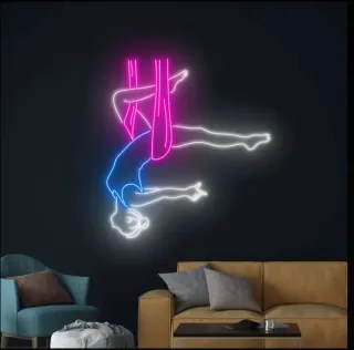 Lampada Neon "Yoga Aerea"