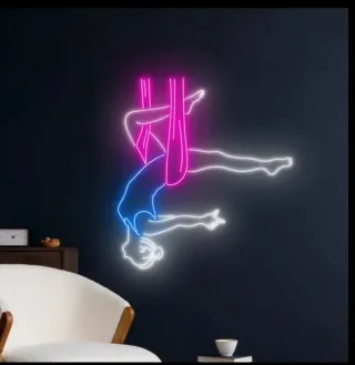 Lampada Neon "Yoga Aerea"