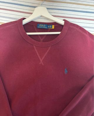 Sudadera Polo Ralph Lauren Roja Talla L