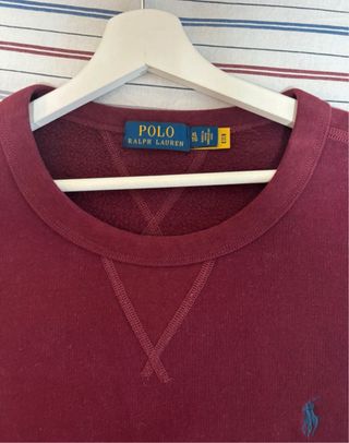 Sudadera Polo Ralph Lauren Roja Talla L