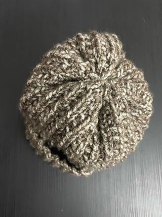 Gorro de lana tejido a mano unisex