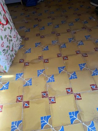 Mosaico Hidráulico Original 1926 Recuperado