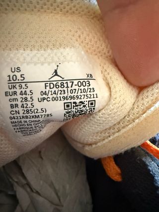 Zapatillas Jordan Air Talla 44.5