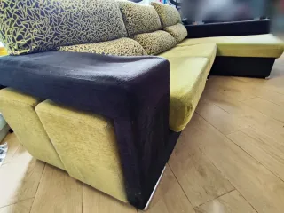 Sofá Chaise Longue 3m reclinable, extens. y arcón