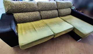 Sofá Chaise Longue 3m reclinable, extens. y arcón