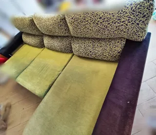 Sofá Chaise Longue 3m reclinable, extens. y arcón