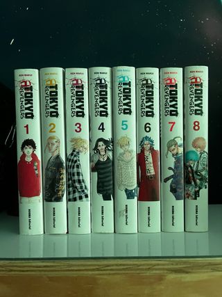 Colección tomos 1-8 Tokyo Revengers castellano