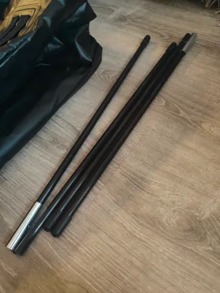 Baúl/Cofre/Bolsa Baca Plegable Negra