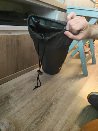 Baúl/Cofre/Bolsa Baca Plegable Negra