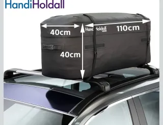 Baúl/Cofre/Bolsa Baca Plegable Negra