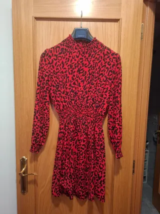 Vestido Talla M-L Verde