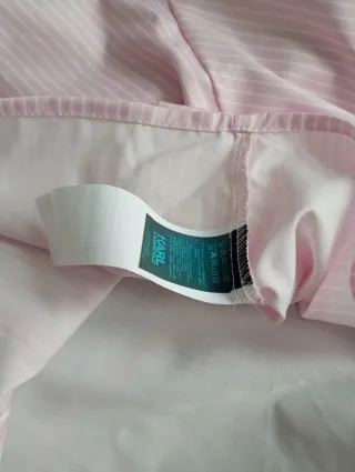 Camisa Karl Lagerfeld Mujer Rosa Rayas