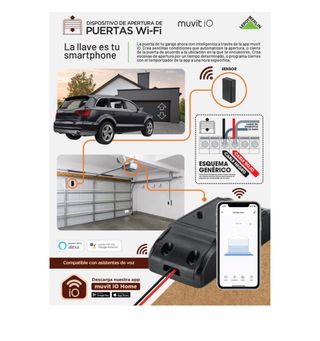 Módulo WiFi Muvit iO para Puerta Garaje