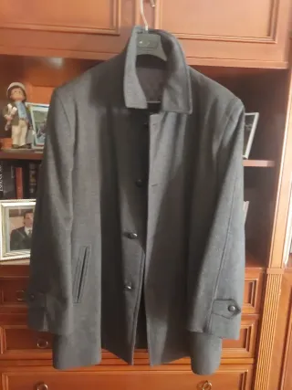 Chaquetón Loden 3/4 Caballero Talla 56 Gris mareng
