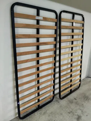 2 Somieres 90x190 cm sin patas
